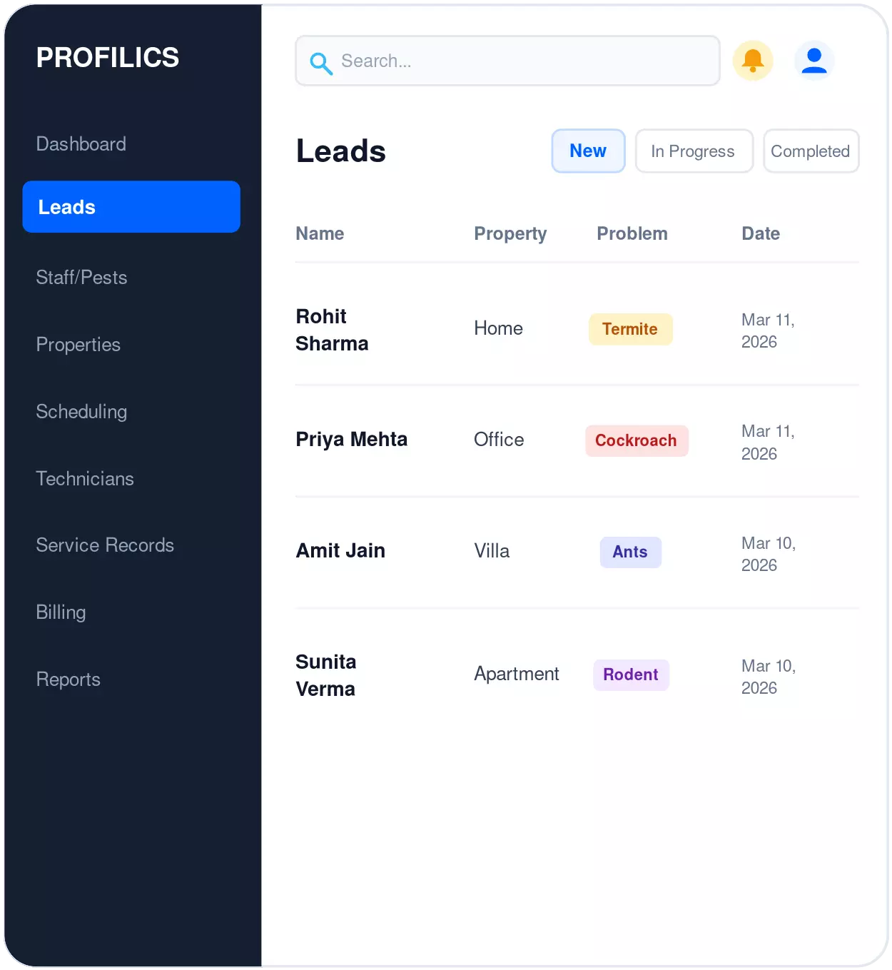 Office & Dispatch Dashboard